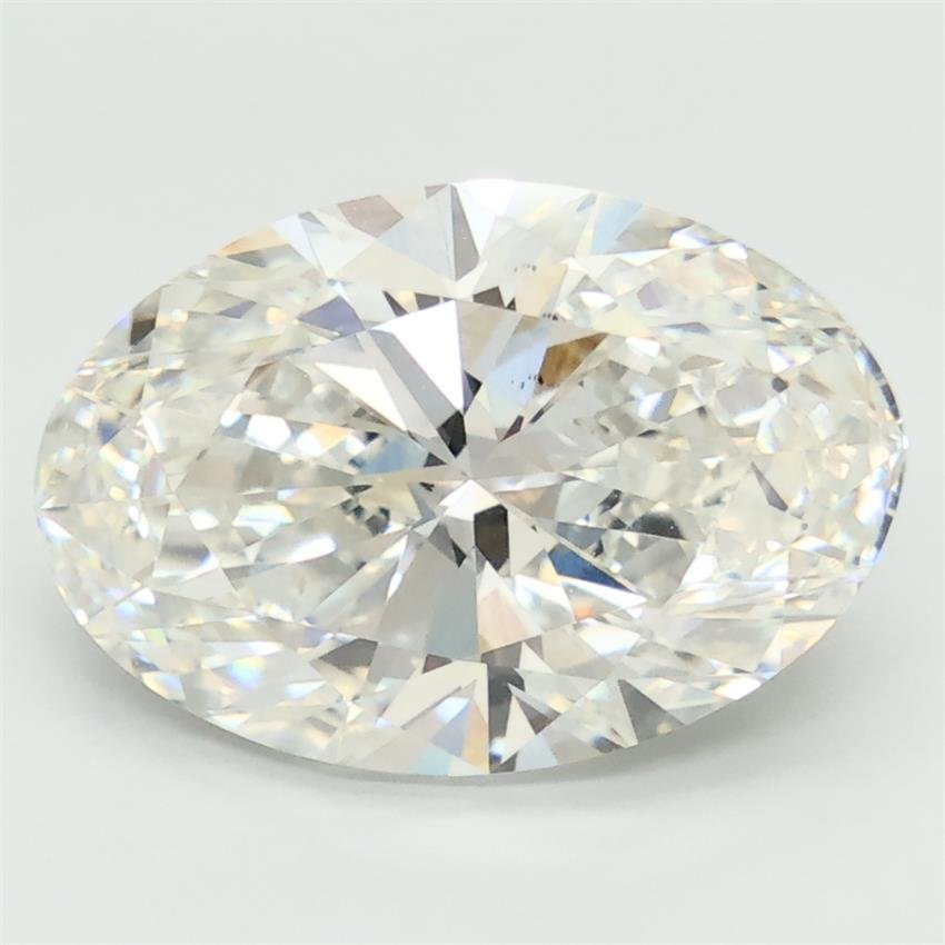 5.01ct G VS2 Rare Carat Ideal Cut Oval Lab Grown Diamond