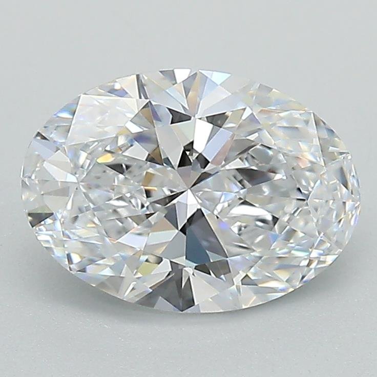 1.57ct D VS2 Rare Carat Ideal Cut Oval Lab Grown Diamond