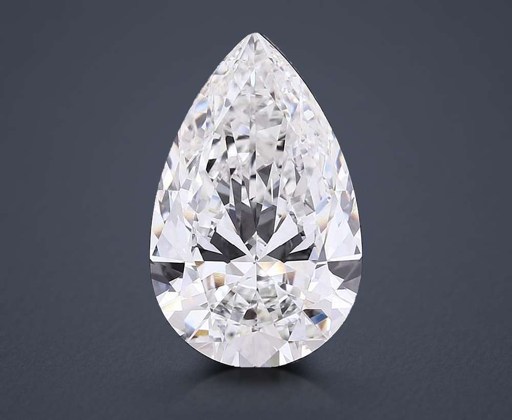 0.32 Carat Pear Lab Diamond