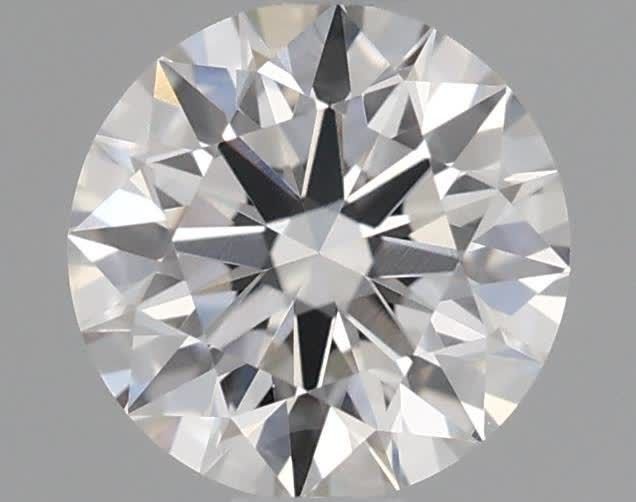 0.68ct G VVS2 Rare Carat Ideal Cut Round Lab Grown Diamond