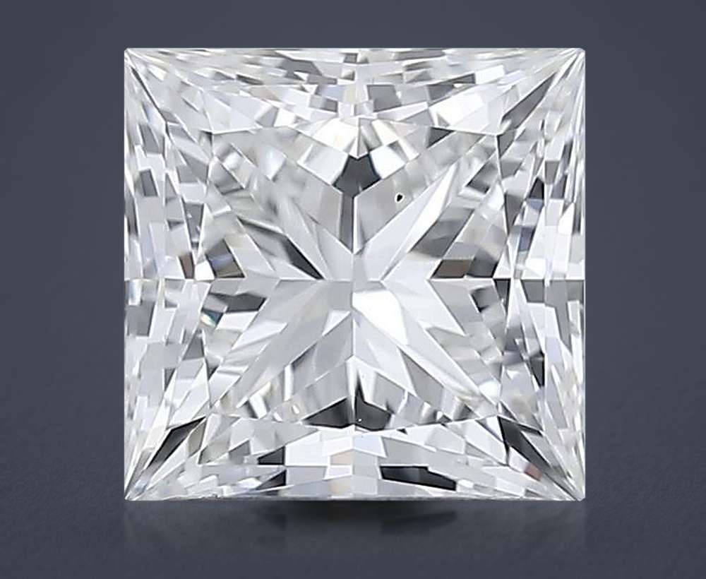 1.51 Carat Princess Lab Diamond