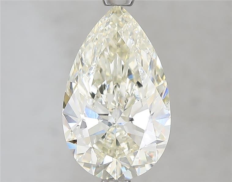 2.52ct J SI1 Rare Carat Ideal Cut Pear Diamond