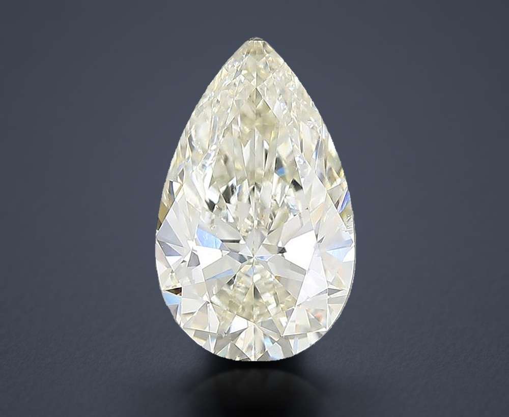 2.52 Carat Pear Natural Diamond
