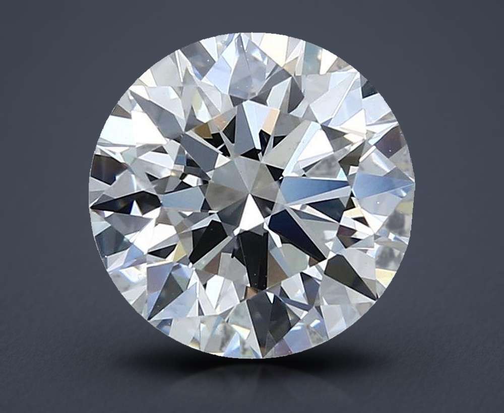 3.03 Carat Round Lab Diamond