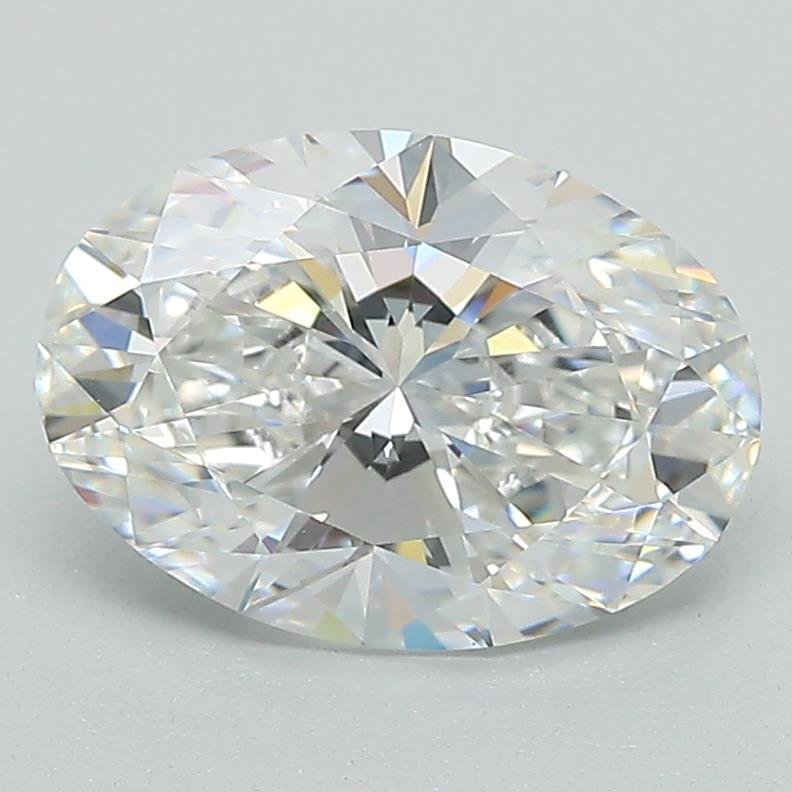 2.14ct E VS2 Rare Carat Ideal Cut Oval Lab Grown Diamond