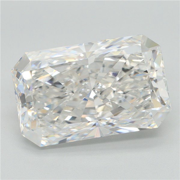 7.50ct E VVS2 Very Good Cut Radiant Lab Grown Diamond