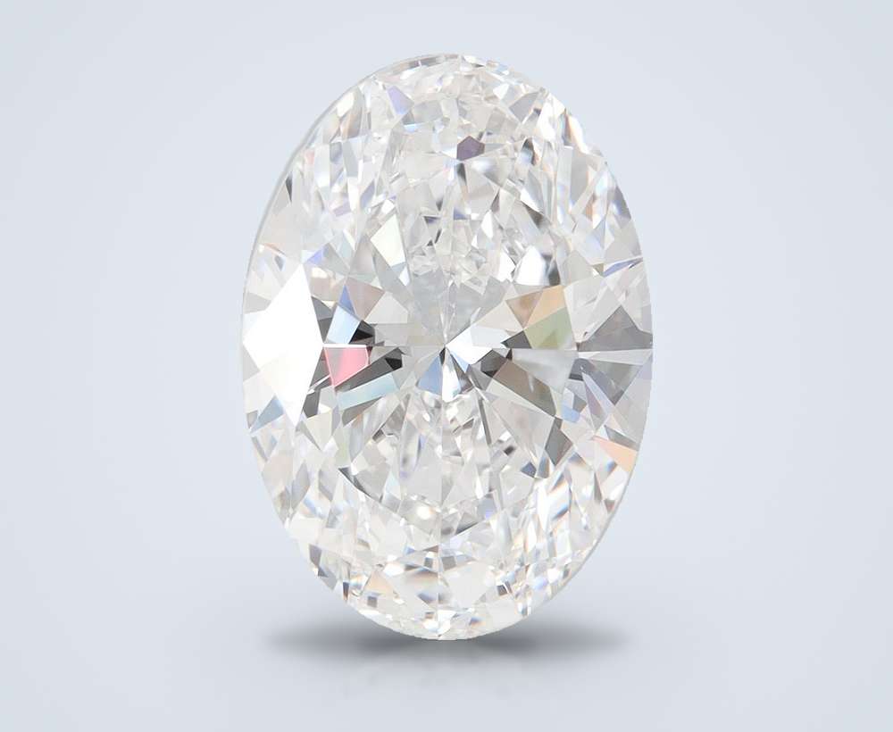5.51 Carat Oval Lab Diamond
