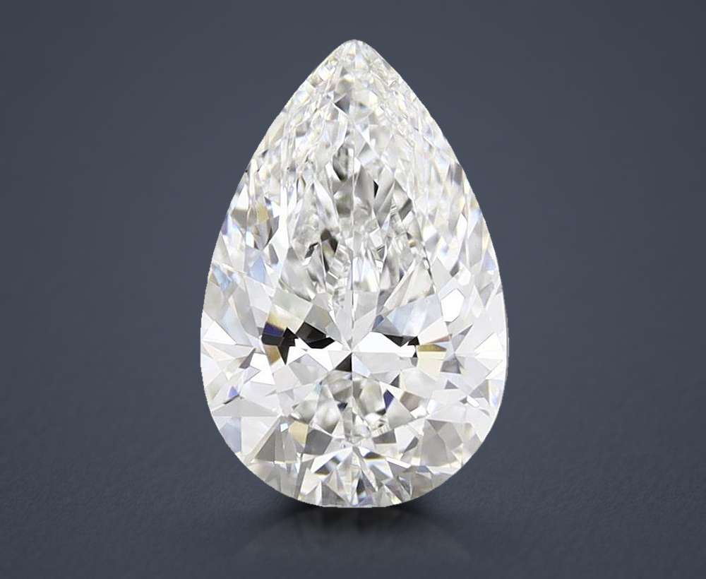 1.47 Carat Pear Lab Diamond