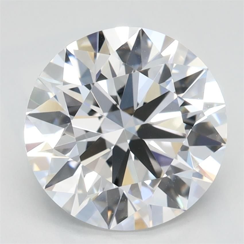 2.50ct D VVS1 Rare Carat Ideal Cut Round Lab Grown Diamond