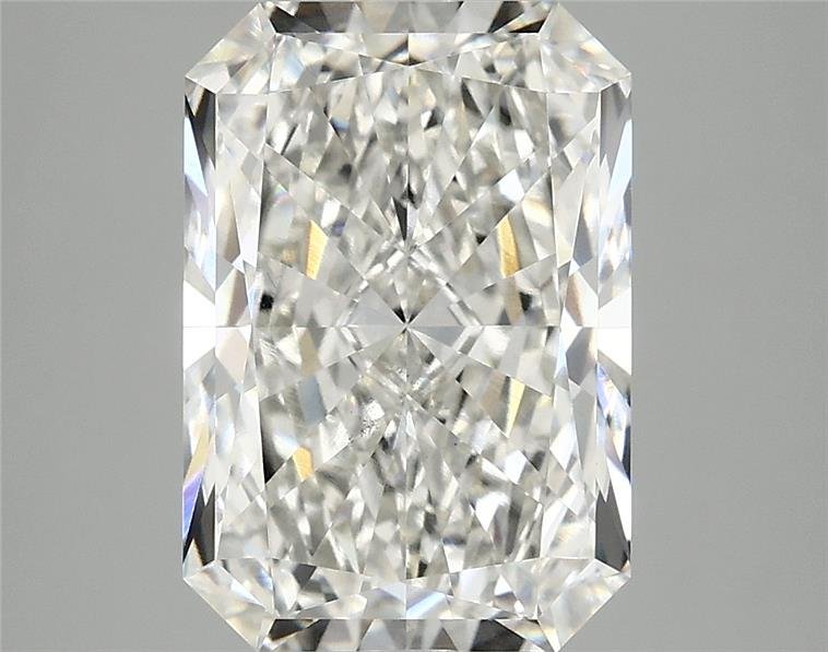3.82ct H VS2 Rare Carat Ideal Cut Radiant Lab Grown Diamond