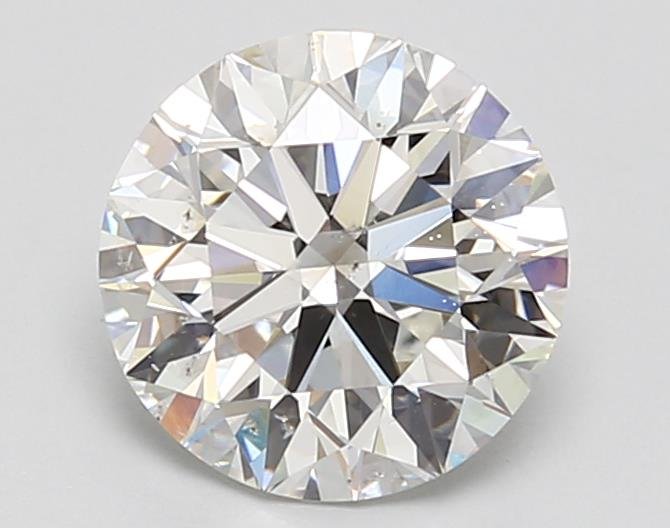 2.41ct G SI1 Rare Carat Ideal Cut Round Diamond