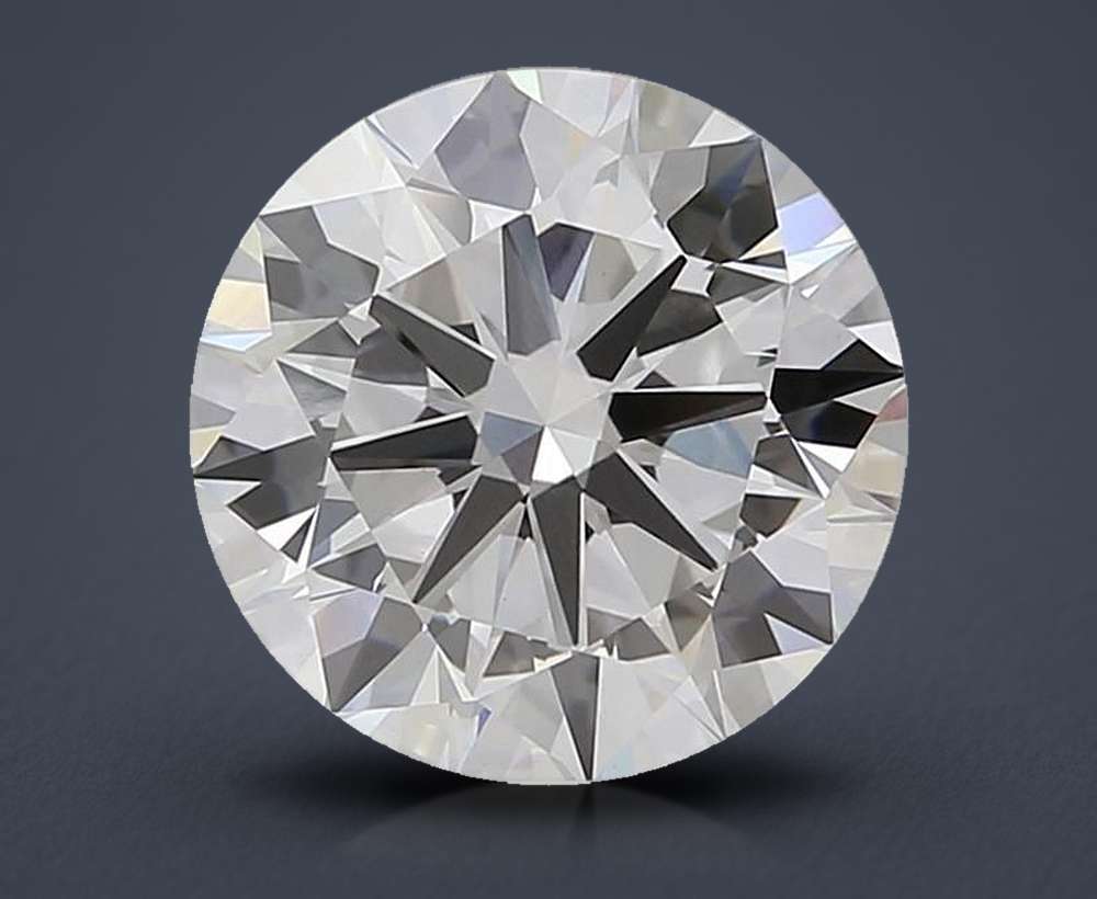 3.95 Carat Round Lab Diamond