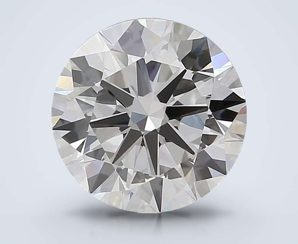 3.95 Carat Round Lab Diamond