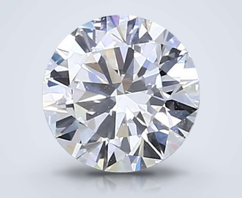 0.70 Carat Round Natural Diamond
