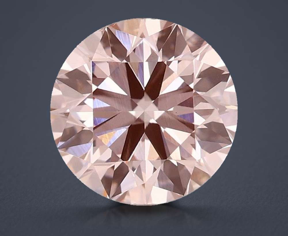 1.51 Ct. Fancy Intense Pink Round Lab Diamond