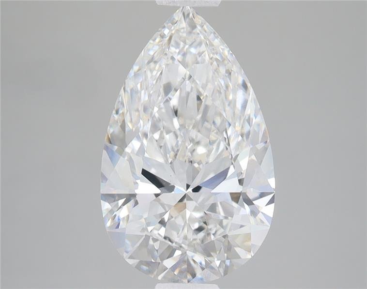 3.44 Carat Pear Lab Diamond