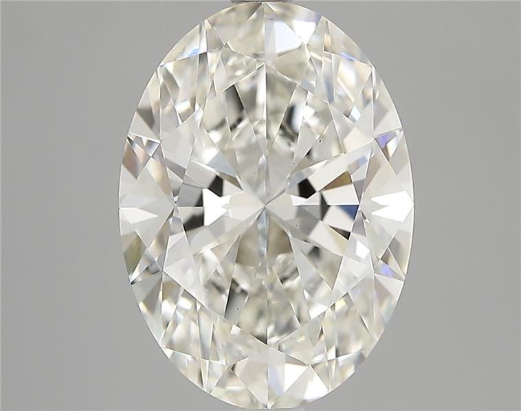 3.11ct I VS1 Rare Carat Ideal Cut Oval Lab Grown Diamond