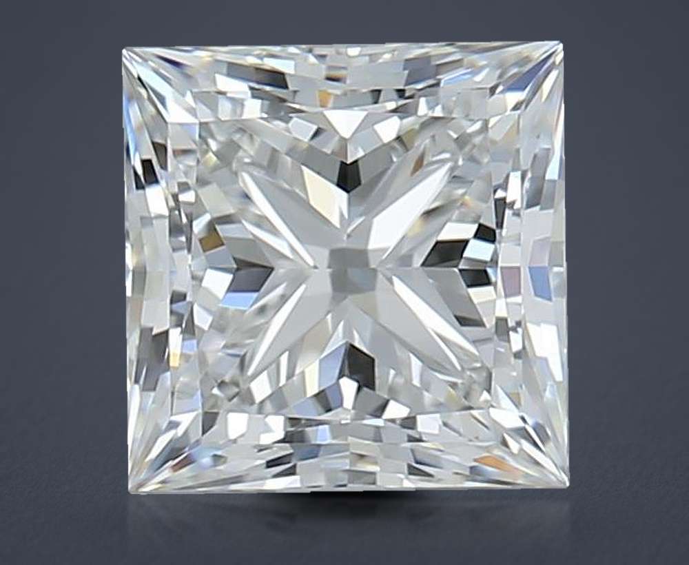 1.50 Carat Princess Natural Diamond