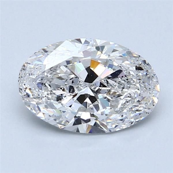 1.50ct D SI2 Rare Carat Ideal Cut Oval Diamond