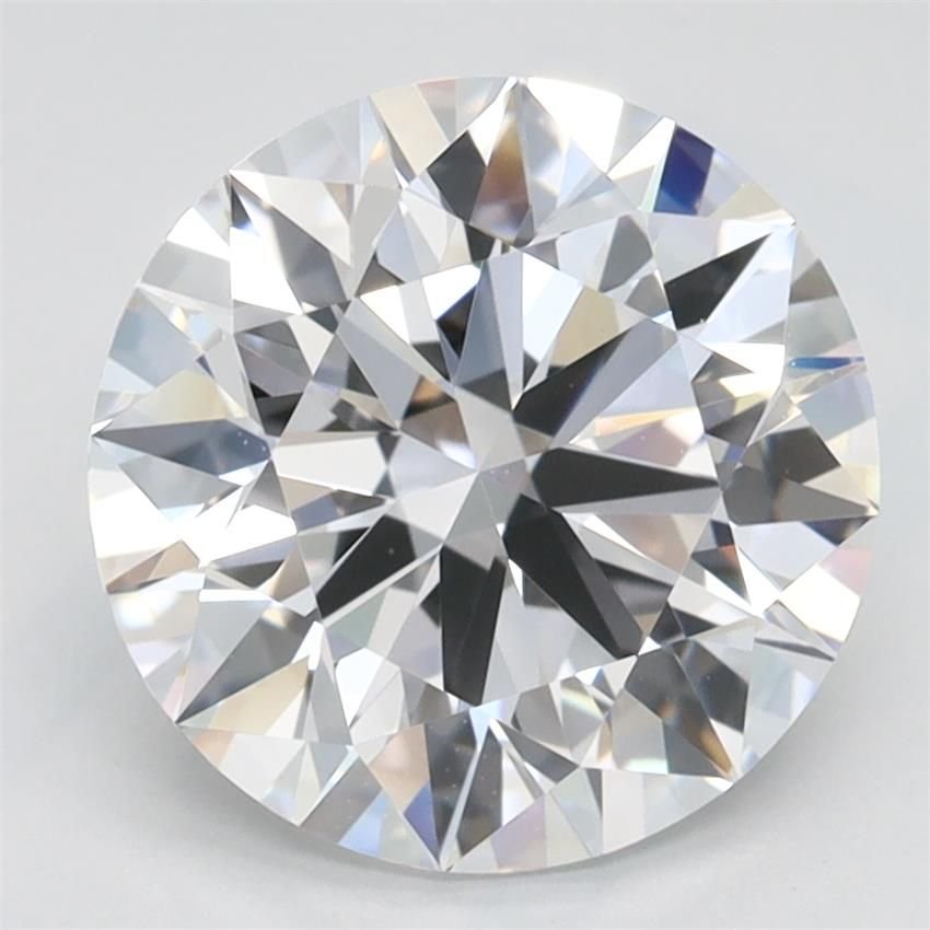 2.59ct D VVS1 Rare Carat Ideal Cut Round Lab Grown Diamond