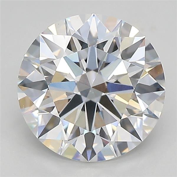 2.20ct D VVS2 Rare Carat Ideal Cut Round Lab Grown Diamond