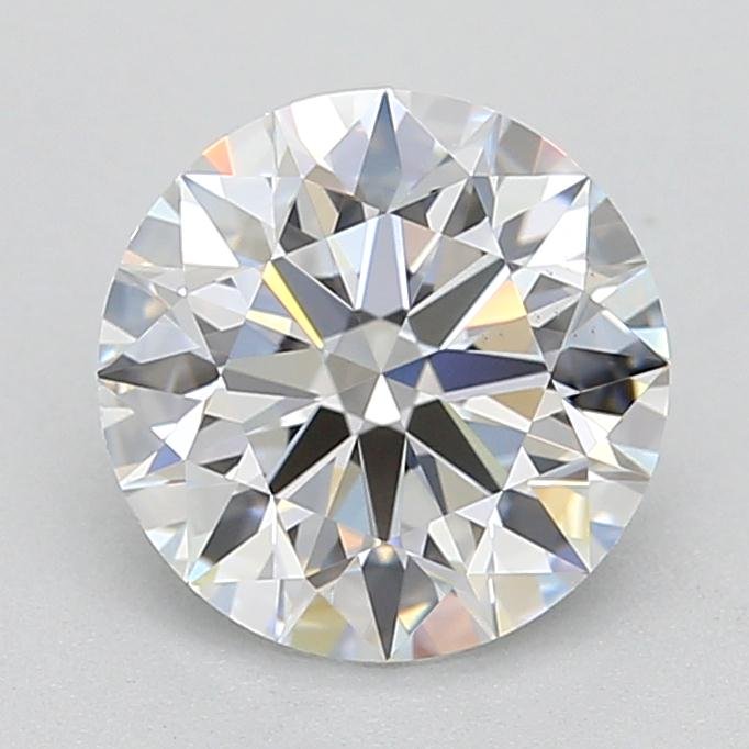 1.28ct D VS2 Rare Carat Ideal Cut Round Lab Grown Diamond