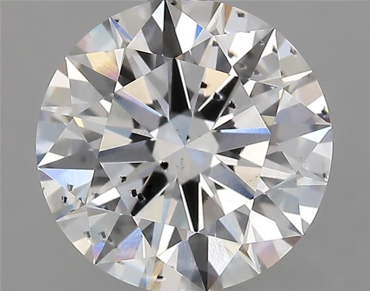 2.61ct G SI2 Rare Carat Ideal Cut Round Lab Grown Diamond