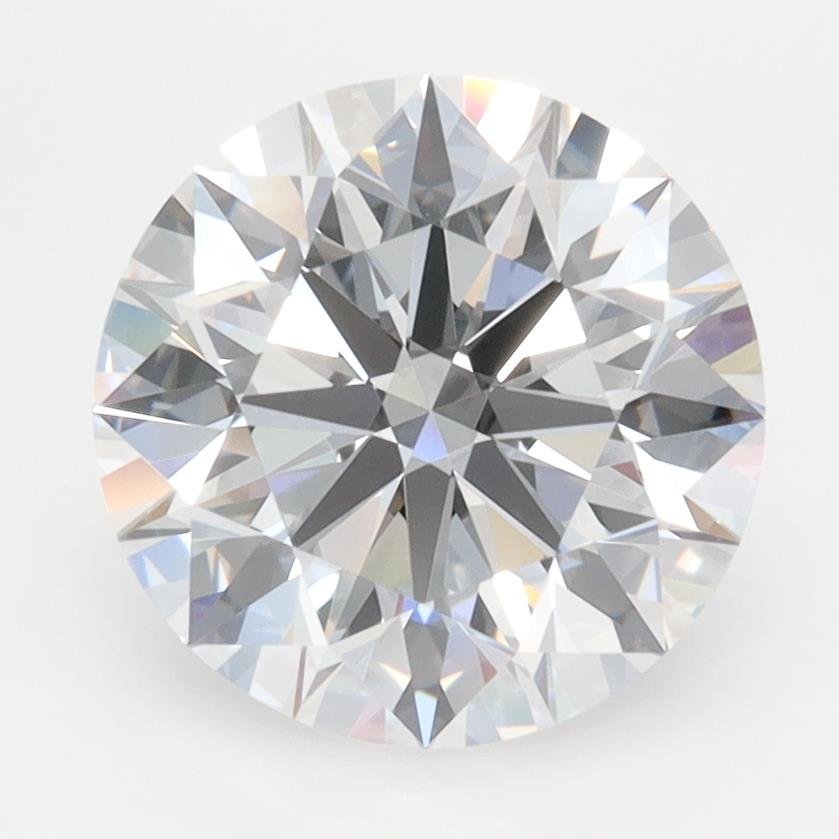 3.04ct D IF Ideal Cut Round Lab Grown Diamond