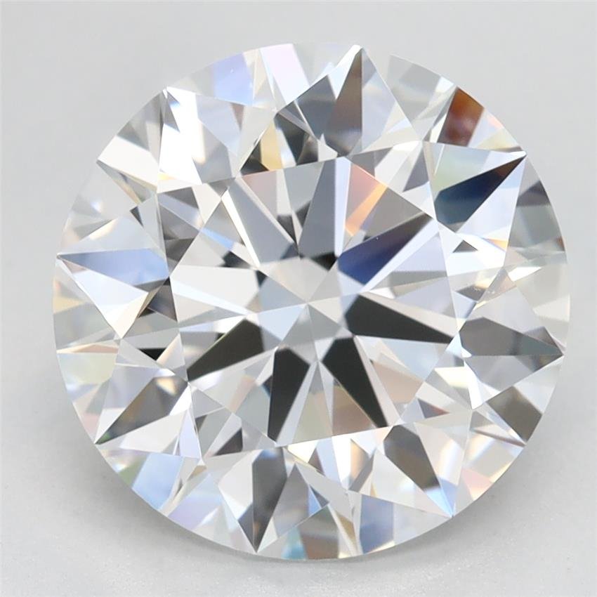 4.02ct D VVS2 Rare Carat Ideal Cut Round Lab Grown Diamond