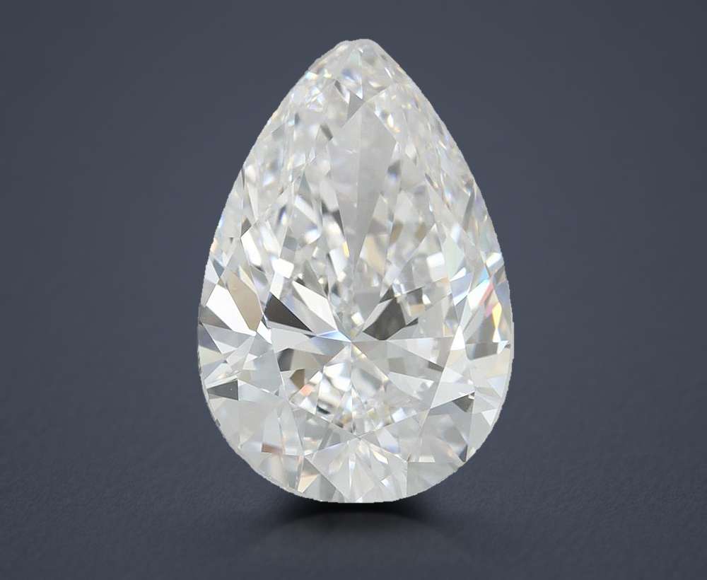 4.26 Carat Pear Lab Diamond