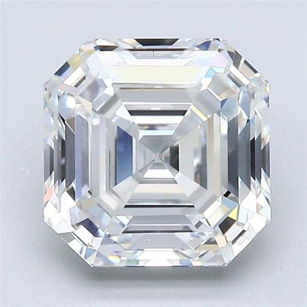 2.20ct F VS1 Rare Carat Ideal Cut Asscher Diamond