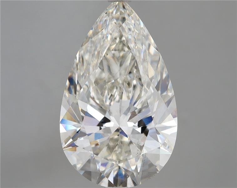 6.83ct H VS2 Rare Carat Ideal Cut Pear Lab Grown Diamond