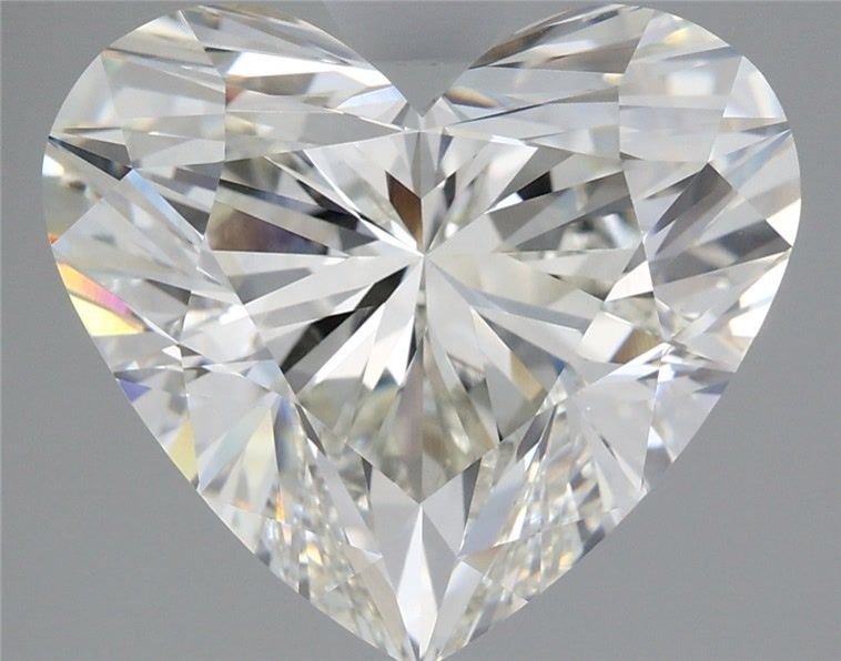 8.38ct H VVS2 Rare Carat Ideal Cut Heart Lab Grown Diamond