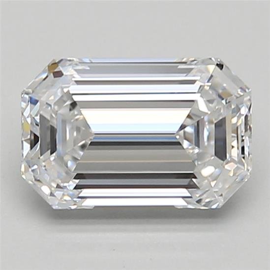 1.17ct D VS1 Rare Carat Ideal Cut Emerald Lab Grown Diamond