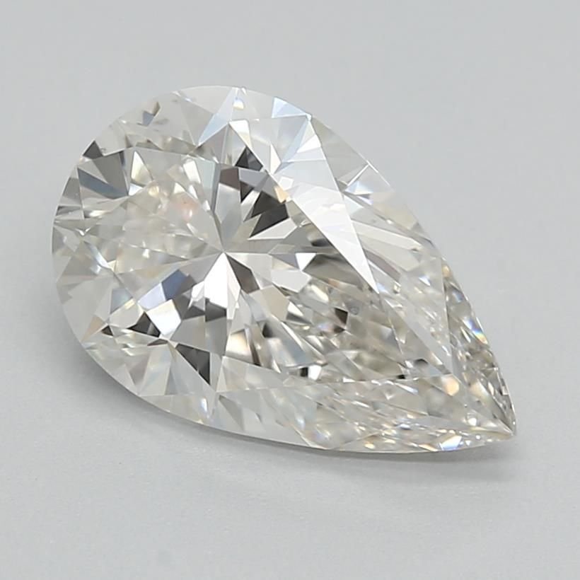 1.50ct G VVS2 Very Good Cut Pear Lab Grown Diamond