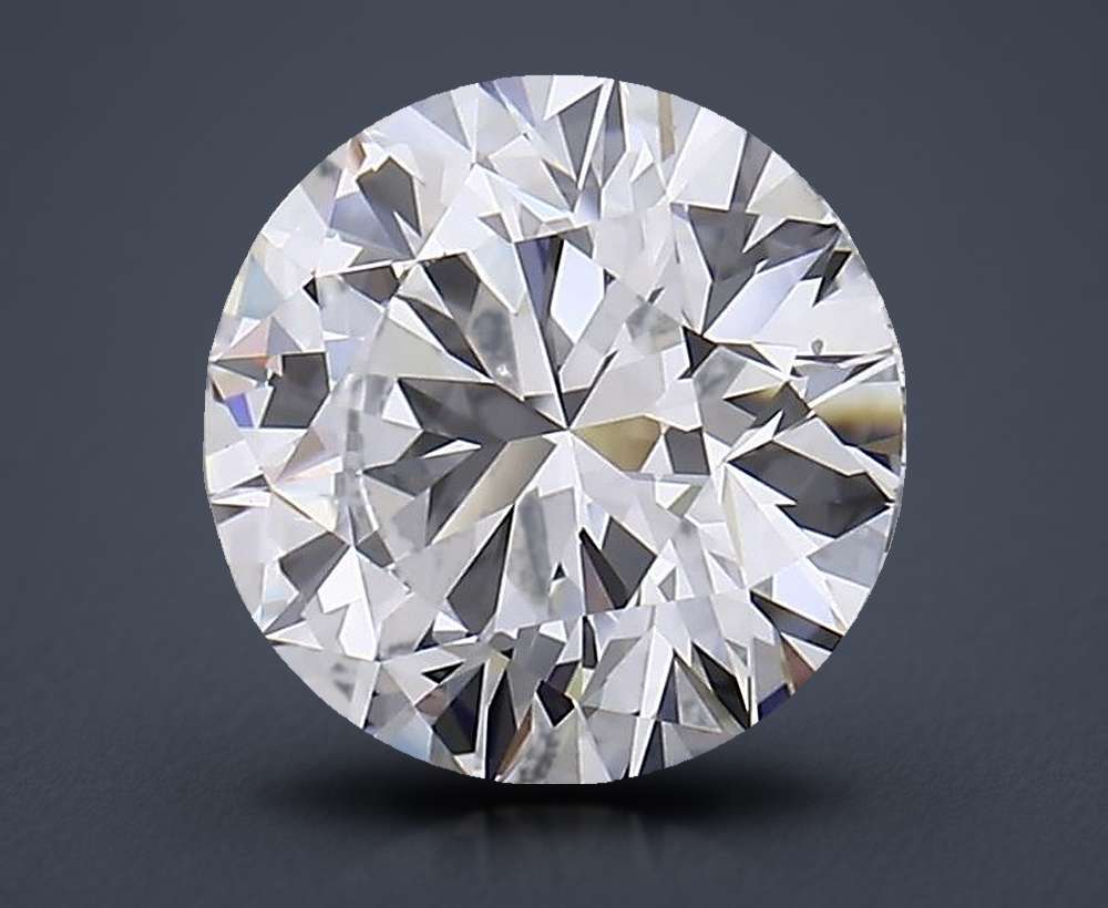 3.22 Carat Round Lab Diamond