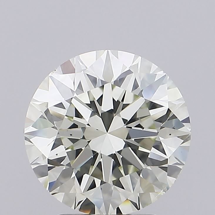 3.00ct K SI1 Excellent Cut Round Diamond