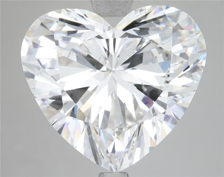 8.73ct F VS1 Rare Carat Ideal Cut Heart Lab Grown Diamond