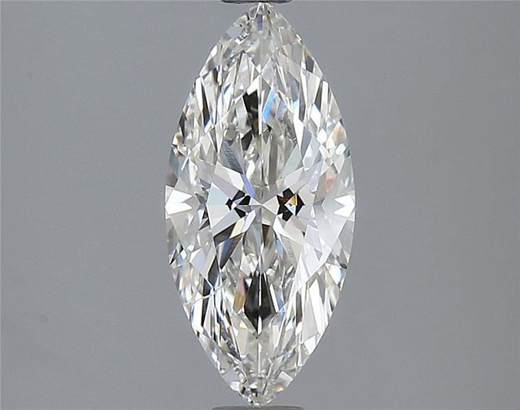 1.55ct H SI1 Rare Carat Ideal Cut Marquise Lab Grown Diamond