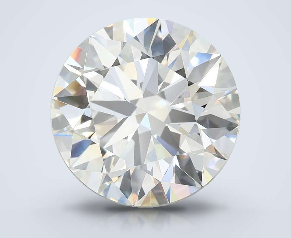 4.34 Carat Round Lab Diamond