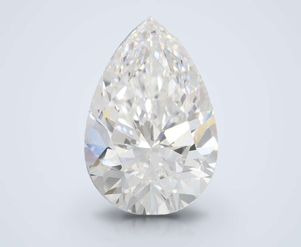 3.54 Carat Pear Lab Diamond