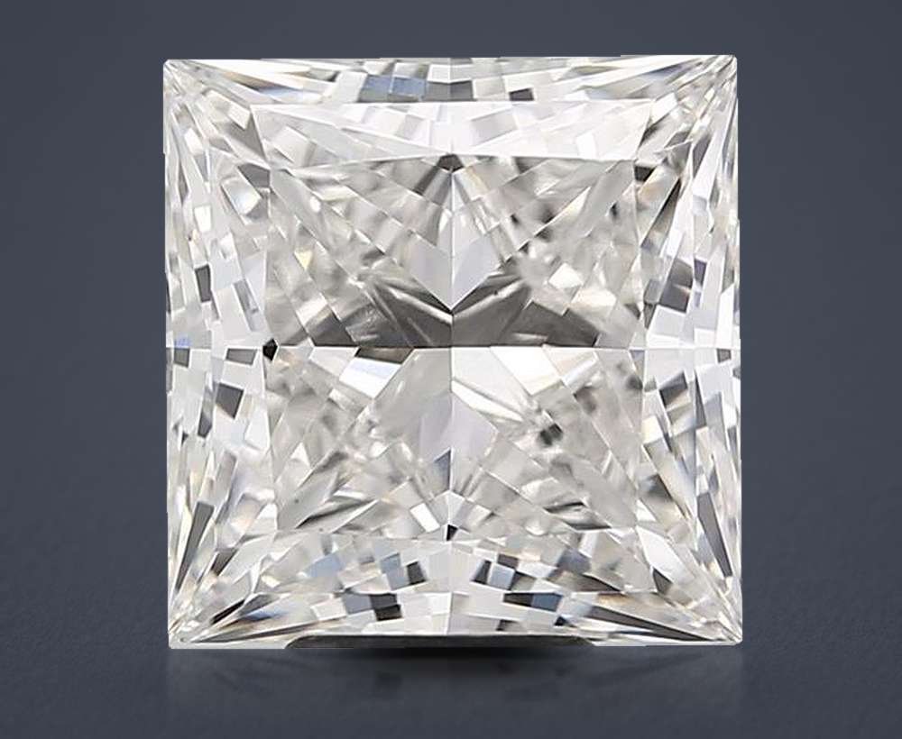 7.04 Carat Princess Lab Diamond