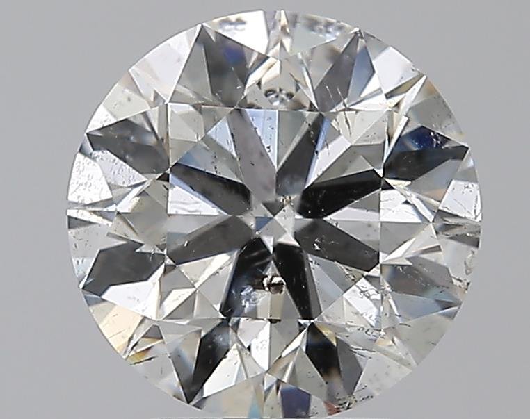 2.84ct G SI2 Ideal Cut Round Diamond