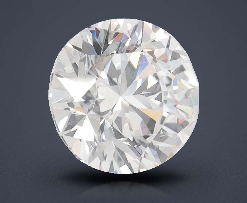 3.26 Carat Round Lab Diamond