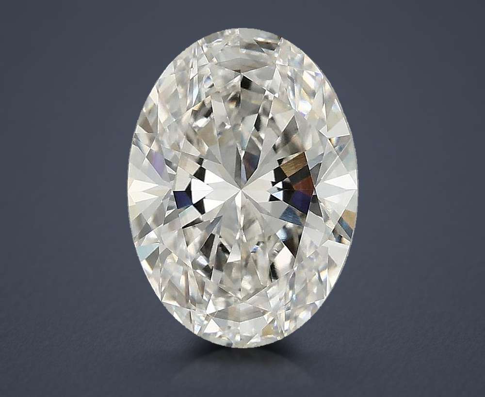 2.82 Carat Oval Lab Diamond