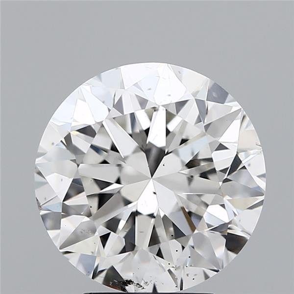 4.01ct H SI1 Excellent Cut Round Lab Grown Diamond