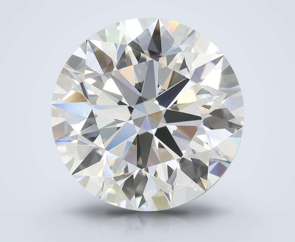 4.21 Carat Round Lab Diamond