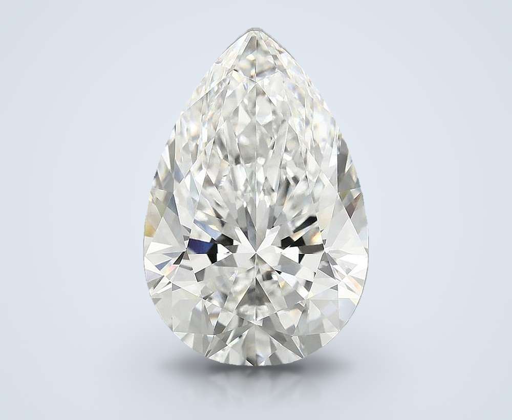 7.24 Carat Pear Lab Diamond