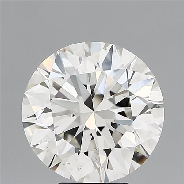 5.01ct J SI1 Rare Carat Ideal Cut Round Diamond