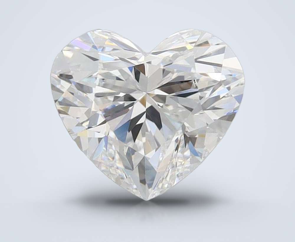 1.50 Carat Heart Lab Diamond